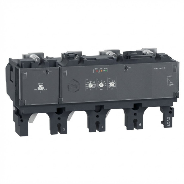 Déclencheur MicroLogic 2.3 400A - 4P4D pour NSX400-630 ComPacT