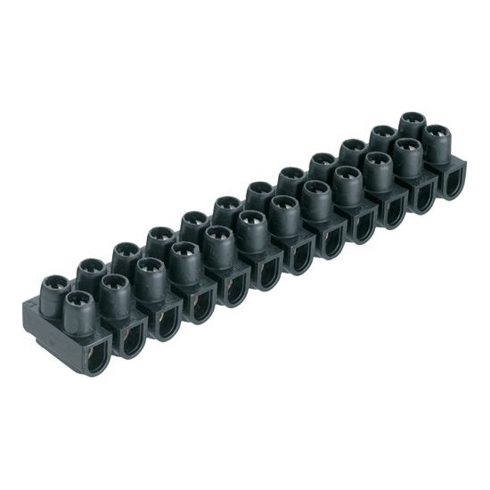 Barrette de connexion Nylbloc avec capacité assignée 25mm² - noir - Legrand - 034219,Electricité &