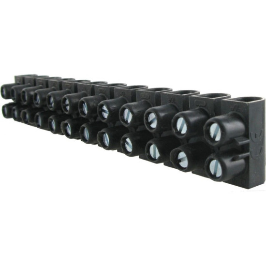 Barrette de connexion Nylbloc avec capacité assignée 16mm² - noir - Legrand - 034217,Electricité &