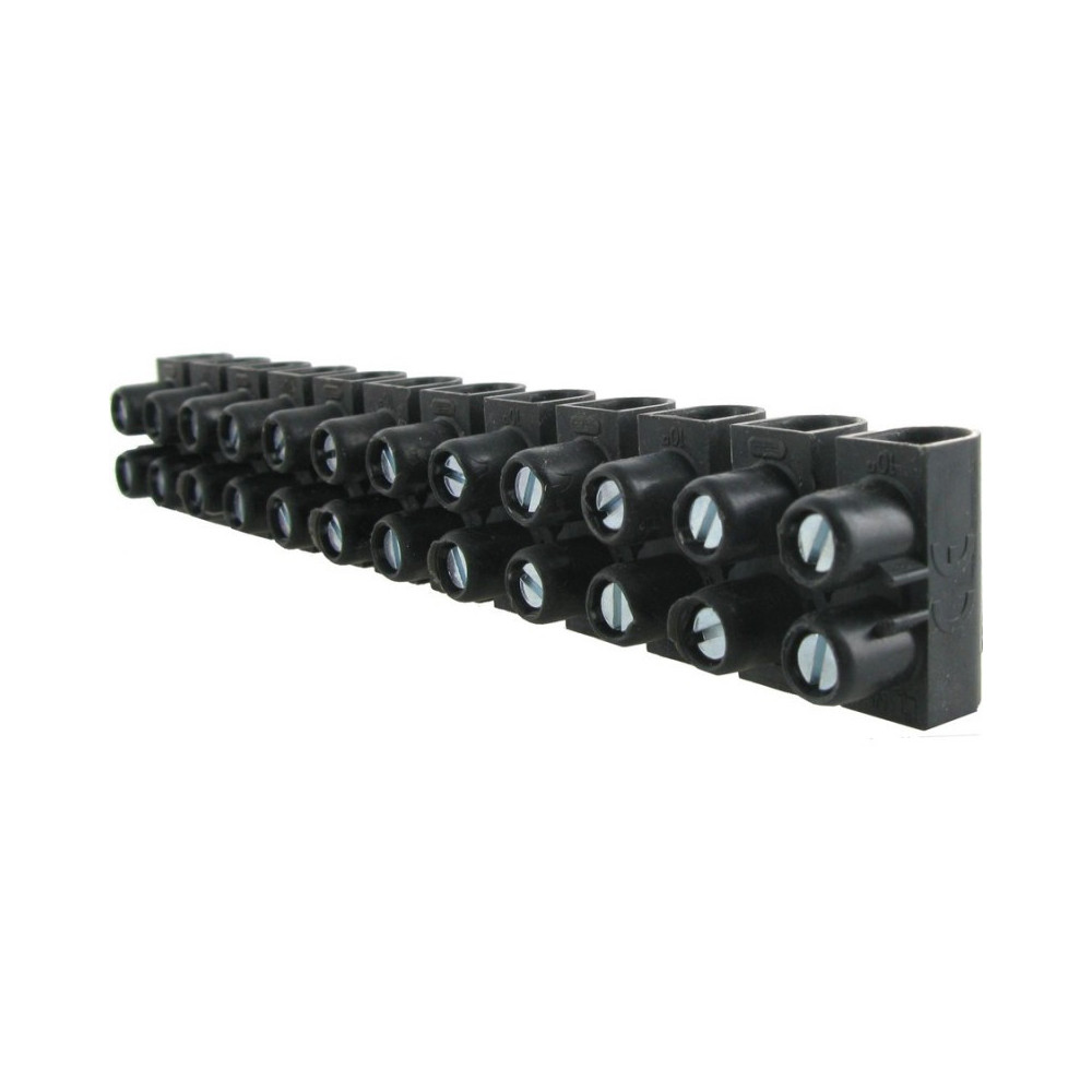 Barrette de connexion Nylbloc avec capacité assignée 16mm² - noir - Legrand - 034217,Electricité &