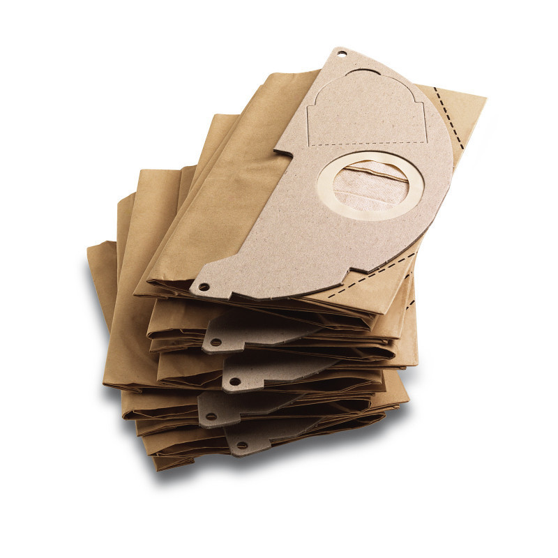 Sachets filtre papier WD 2 & WD 2 & A 20xx KFI 222 Kärcher - 69043220,Equipement de néttoyage et