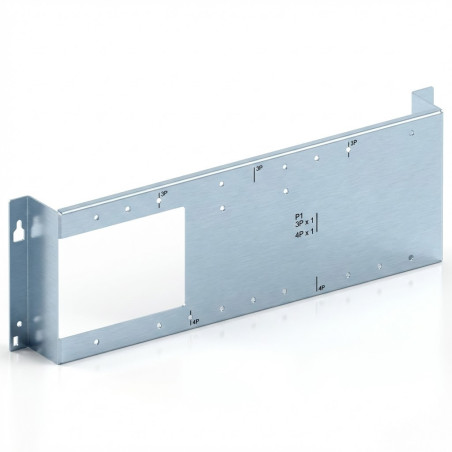Platine NSX250/Vigi - vertical - fixe - Commande maneton - L600 - RAL9003 - PrismaSeT G - SCHNEIDER