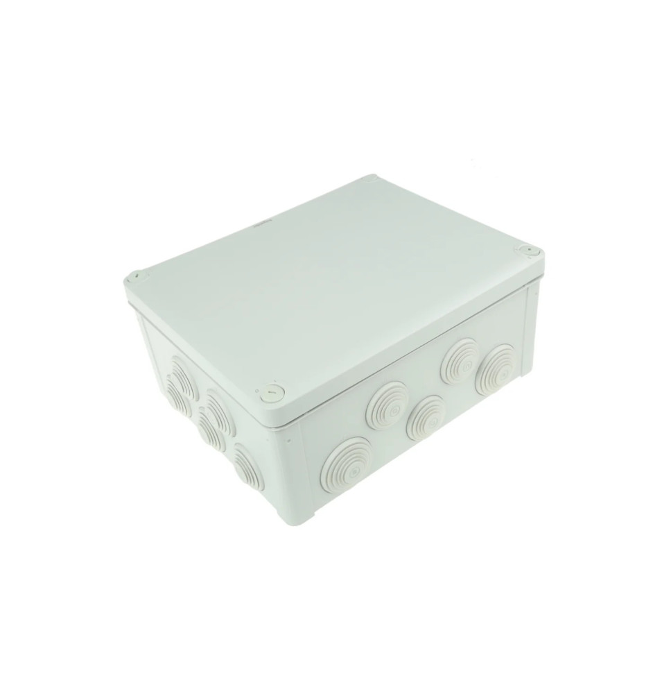 Boite de dérivation IP55 + embouts 275x225x120, gris - Mureva Boite de dérivation IP55 + embouts 275x225x120, gris - Mureva