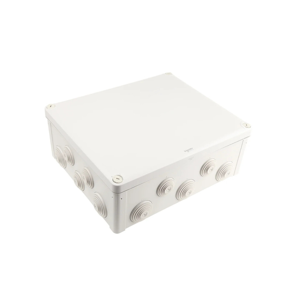 Boite de dérivation IP55 + embouts 325x275x120, gris - Mureva Boite de dérivation IP55 + embouts 325x275x120, gris - Mureva