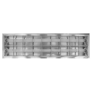 Reglette Grillage Encastre 2x1,20m Led Ingelec - ME0596