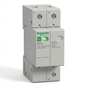Parafoudre Easy9 - 1P+N - 230 V - 20 kA - SCHNEIDER - EZ9L33620,Parafoudre Schneider Electric