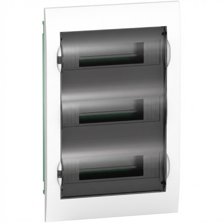 Coffret encastré 36 Modules - porte fumée Easy9 - SCHNEIDER - EZ9E312S0F,Coffrets - Armoires et