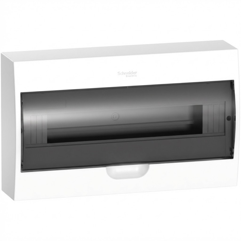 Coffret apparent 18 modules porte fumée Easy9 - SCHNEIDER - EZ9E118S0S,Coffrets - Armoires et