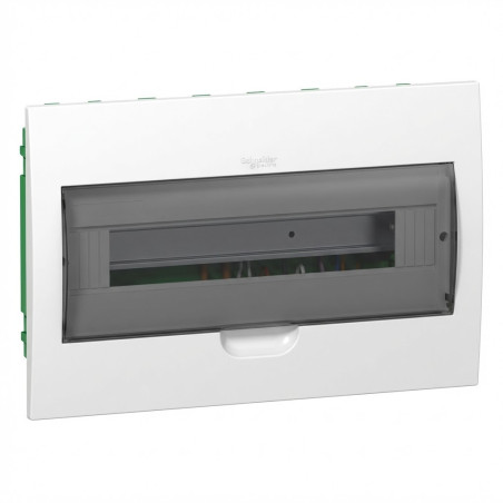 Coffret encastré 12 modules porte fumée Easy9 - SCHNEIDER -EZ9E112S0F,Coffrets - Armoires et
