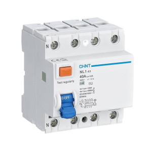 Interrupteur Différentiel 4p 63a 300ma 6ka Nl1-63- CHINT -