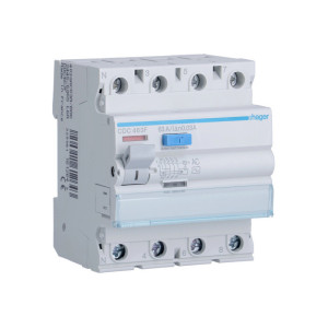 Interrupteur Différentiel 4poles 40a 300ma Ac - Hager - CFC440F