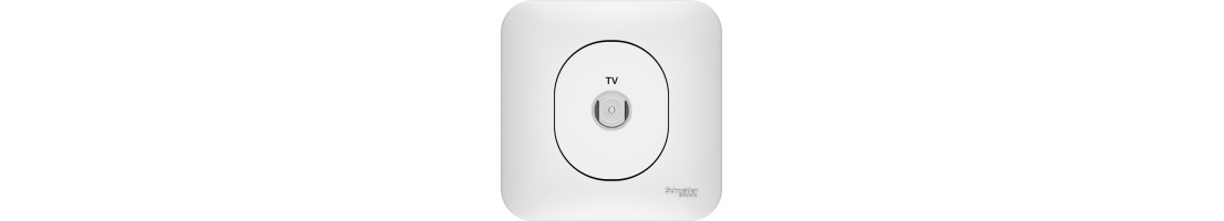 Prise TV Schneider Electric à Abidjan - Côte d'Ivoire