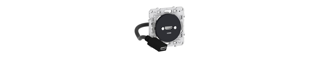 Prise HDMI Schneider Electric à Abidjan - Côte d'Ivoire
