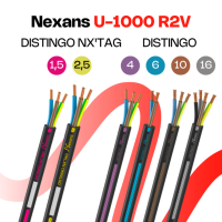 Câbles électriques rigides et semi-rigides U-1000 R2V