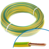 Fil électrique TH Rigide H07V-U (1,5 à 4,16 mm²)