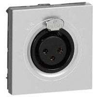 Prise XLR femelle Mosaic Legrand