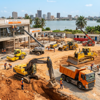 Engin de Chantier à Abidjan - Côte d'Ivoire - Appelez au 0564240505